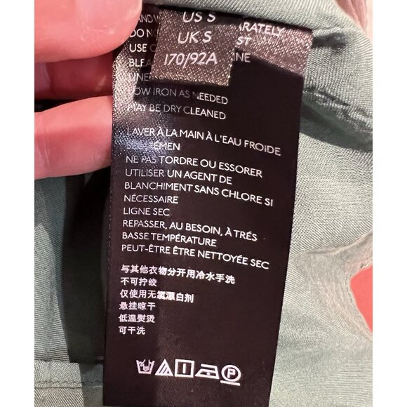 Anthropologie Mireille Pleated Floral Dress Small Colorful Capsule Minimalist - Picture 13 of 13